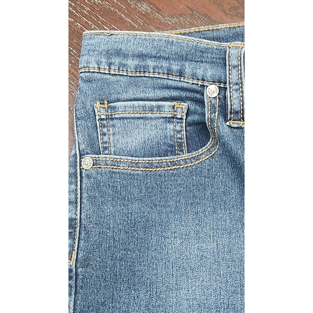 Free People Jeans Women's Size 30 High‎ Rise Skinny Leg Stretch Medium Wash Blue - Picture 6 of 9